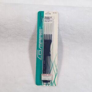 Comare Mark II Comb w/ Steel (Pick) GRIP Professional Styling Tools Vintage NOS
